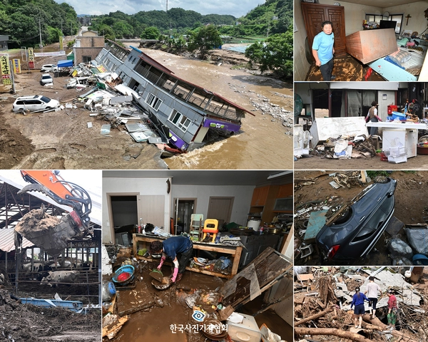 최은성 기자의 ‘괴물 폭우에 쑥대밭 된 일상’ 스토리부문 최우수상.