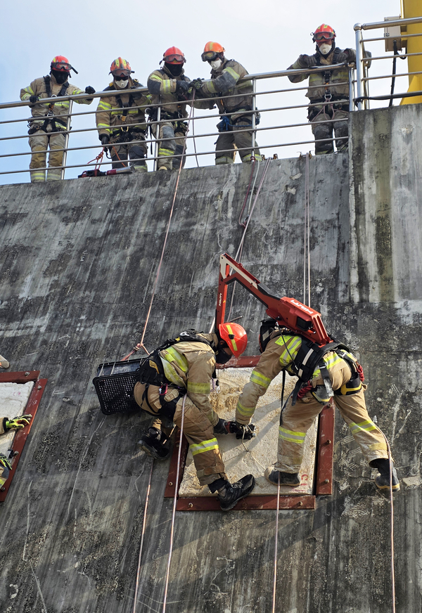 경기도소방학교 붕괴사고 구조 교육