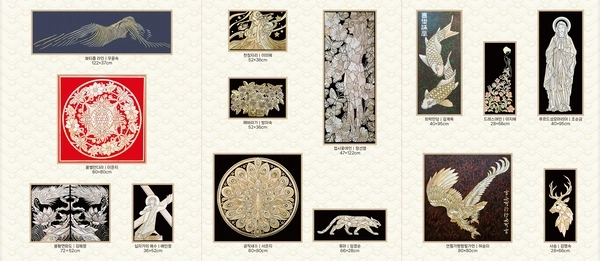 오는 15일 열리는 예맥회 주요 전시작품. /맥간공예연구원 제공