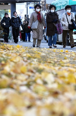 [포토] 낮에도 영하, 본격 추위 시작