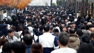 [포토] 인하대 수시 논술을 마치고…