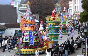 [포토] 에버랜드 성탄 퍼레이드