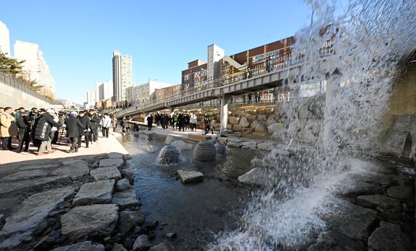 30년 만에 흐른 굴포천, 지역경제 물길도 터주길