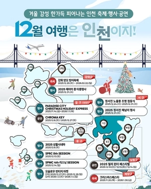 연말·연시 행사들로 설렘 가득한 인천