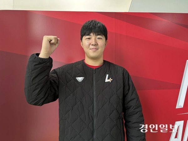 10일 인천 강화군 SSG퓨처스필드에서 만난 신입 투수 김민준. 2025.12.10/백효은기자