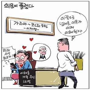 [경인만평] 의문이 풀렸다