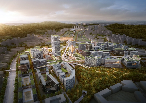 왕숙신도시 및 첨단산업단지 조감도. /남양주시 제공