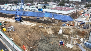 수원 신분당선 연장구간 공사장서 옹벽 붕괴… 작업자 1명 숨져