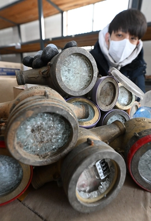 [포토] 동장군 기승에 속터진 계량기들