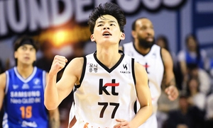 [화제의 선수] kt 소닉붐 가드 강성욱