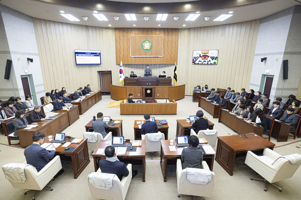 의왕시의회가 지난 6일부터 제317회 임시회 제1차 본회의를 개최했다. /의왕시의회 제공