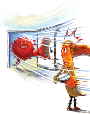 두달 빨리 찾아온 불청객, 맞아야… 맞설 수 있다