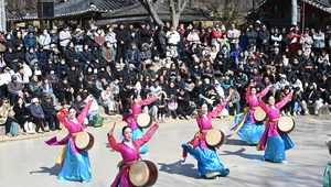 [포토] 명절엔 한국민속촌 ‘굿’