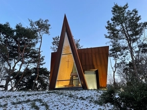 [팔도건축기행·(53)] 전주대 작은 예배당 ‘숲속 초막 셋’