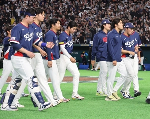 한국 야구 졌지만 잘싸웠다… WBC 조별리그 2차전 일본에 6-8 역전패