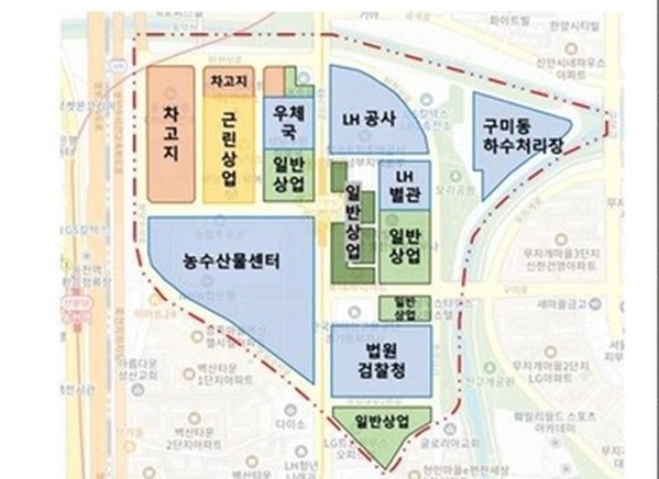 성남시가 추진 중인 분당 ‘오리역세권 제4테크노밸리 개발’ 사업 대상지. /성남시 제공