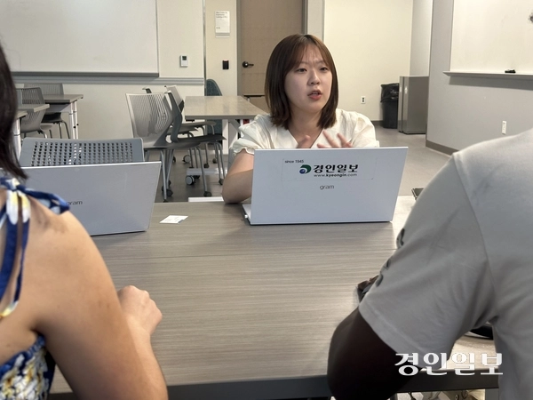 미국 텍사스 A＆M대학교(TAMU) 샌안토니오 캠퍼스에서 만난 재학생들은 “트럼프 정부 이후, 학교를 다니기 어려워진 것에 더해서 추방에 대한 위협과 두려움이 커졌다”고 말했다. 2025.9.7 /목은수기자 wood@kyeongin.com