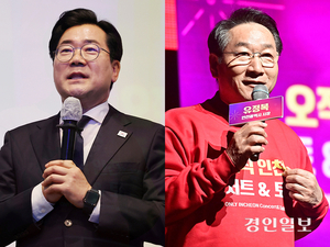 한국지엠 부평공장으로 달려간 유정복, 인천공항 우려 달래는 박찬대