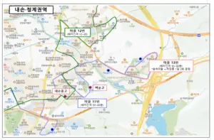 의왕시, 4월말 내손·청계 일원 ‘학생통학 순환버스’ 추진… “2개 노선 추가”
