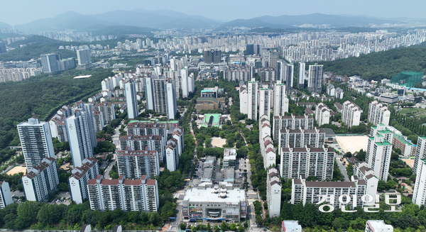 본격적인 재건축을 앞두고 있는 1기신도시 분당 전경. /경인일보DB
