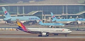 인천공항 부정기편 4년째 계속 줄었다