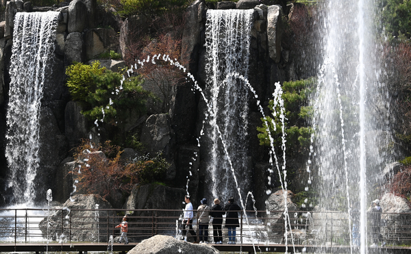 때이른 4월 더위