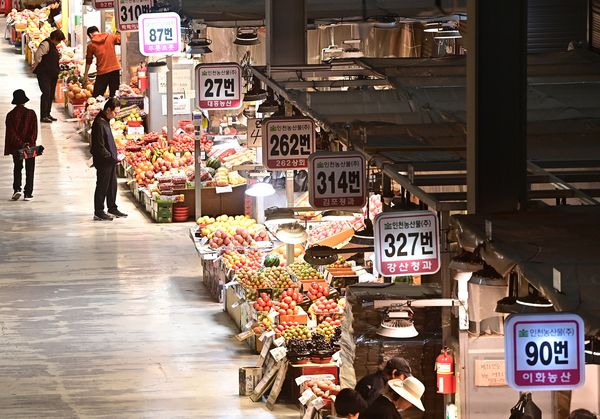 농산물 생산·유통·상인 ‘중동발 쑥대밭’