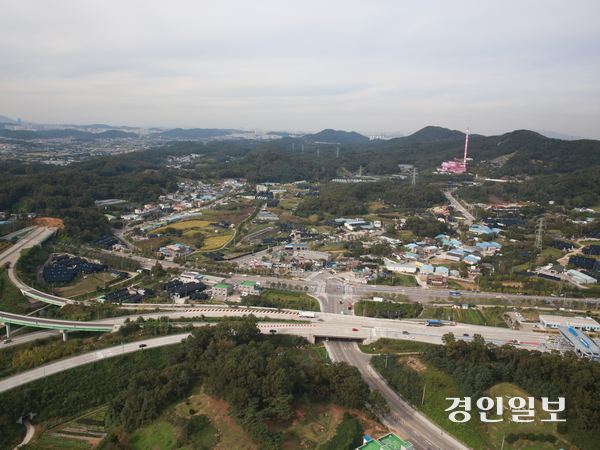 3기 신도시에 포함된 광명시 학온동 전경. /경인일보DB