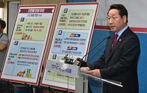 유정복 인천시장 “인천공항 이전 반대” 지방선거 공약화 예고