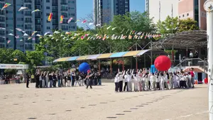 어린이날 앞두고 활기 가득… 언남초 ‘봄 운동회’