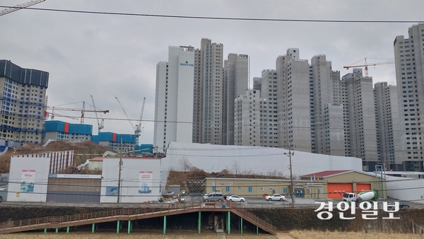 가칭 광명1초 예정부지 모습. 2024.2.6 /경인일보DB