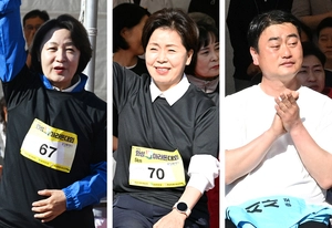 [인터뷰] 화성 효마라톤 찾은 경기도지사 후보들