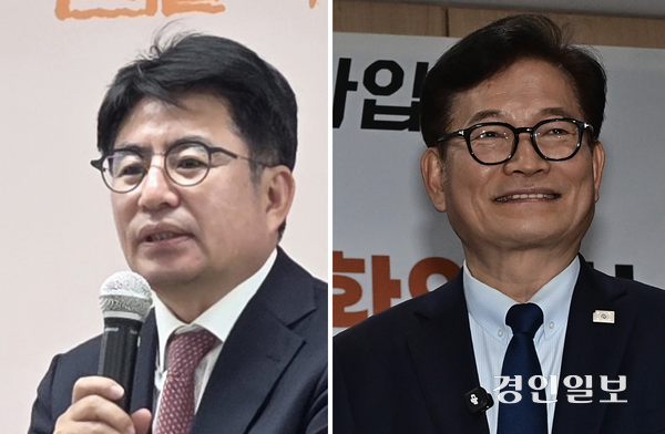 사진은 국민의힘 박종진(왼쪽) 연수구갑 예비후보, 더불어민주당 송영길 연수구갑 예비후보. /경인일보DB