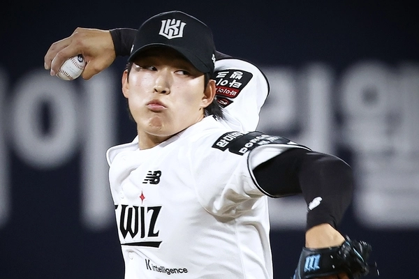 2023년 kt wiz 1차 지명 출신 김정운. 2026.5.6 /kt wiz 제공