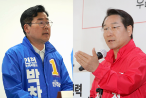 [6·3 지방선거] 박찬대 “초과 세수 충분” vs 유정복 “지방채 없이 불가능”