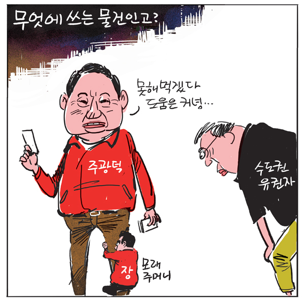 무엇에 쓰는 물건인고?