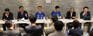 이광재 후보 ‘하남교통 5+1공약’… 맹성규 위원장과 만나