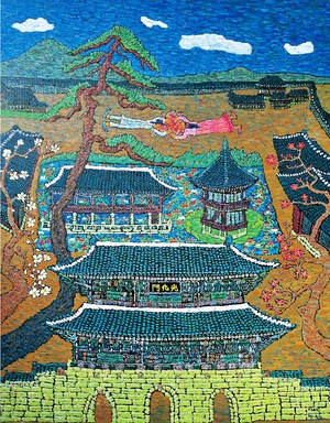 소나무 작가 박국신 10년 공백 깨고 8번째 개인전