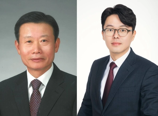 (왼쪽부터)용인 나선거구는 김종억(민), 권병손(국) 당선자.