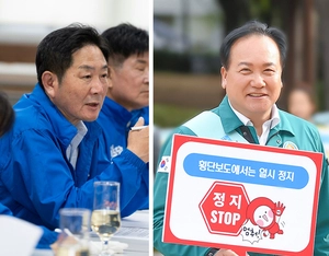 팽팽한 오산시장 선거, 민생 공약으로 민심 파고든다