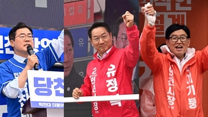 박찬대 “이재명 같은 효능감” vs 유정복 “거짓말꾼과 참일꾼 대결”
