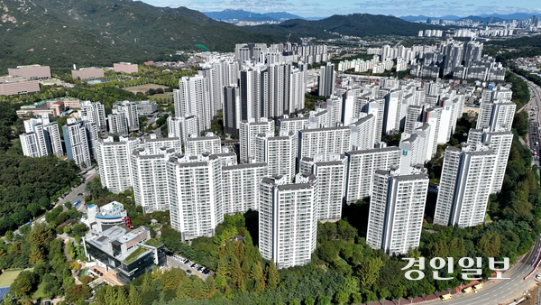 과천시 원도심 일대 전경. /경인일보DB