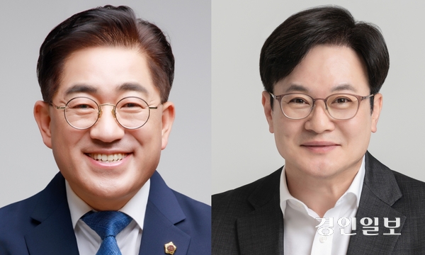 김포시장 선거에서 격돌하는 더불어민주당 이기형 후보와 국민의힘 김병수 후보. /중앙선거관리위원회 제공