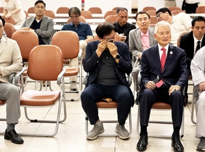 [선택 6·3 캠프 표정] 국힘 양향자 후보 개표 상황실… “민심의 역풍이 너무 컸다”