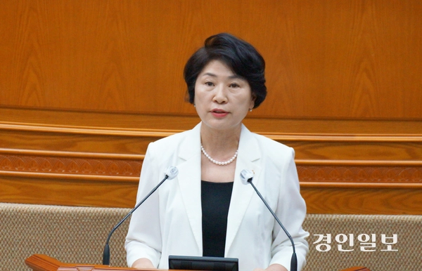 17일 오전 진행된 안양시의회 제311회 임시회 제1차 본회의에서 최병일 의원이 5분 자유발언을 하고 있다. 2026.6.17 안양/박상일기자 metro@kyeongin.com