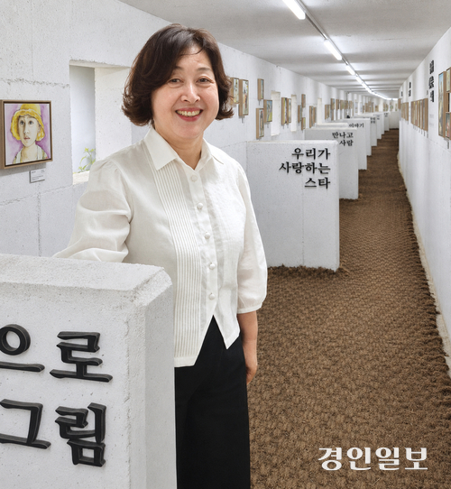 다온숲 벙커갤러리 이오숙 대표는 “분단의 현장을 문화와 예술, 평화를 이야기하는 소통의 공간으로 만드는 것이 꿈”이라고 말했다. 2026.7.1 파주/김환기기자 khk@kyeongin.com
