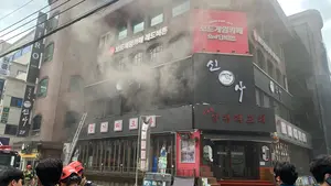 수원시 인계동 음식점서 불… 인명피해 없어