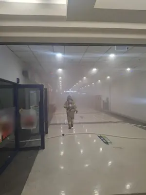 수원 아주대병원 지하에서 불…1천500명 대피