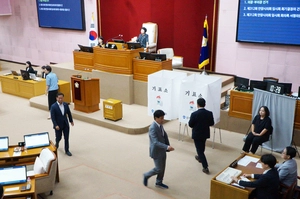안양시의회, 두번째 본회의에서도 의장 선출 실패…출발부터 거듭 ‘삐걱’