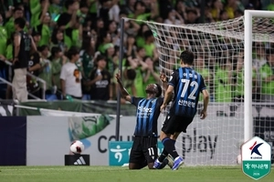 인천 Utd, 전북 꺾고 연패 탈출… 후반기 첫 승 신고